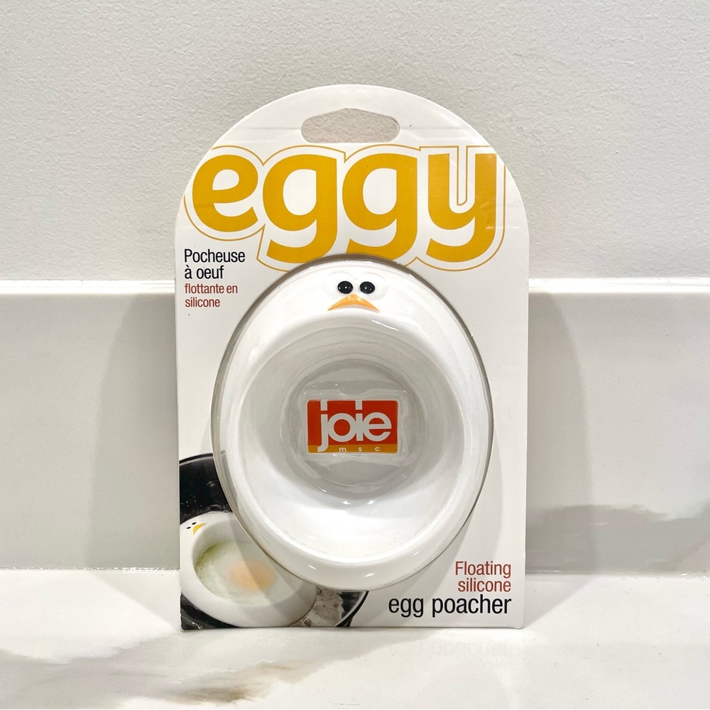 🟠5/$25 NEW Joie Eggy Floating Silicone Egg Poacher